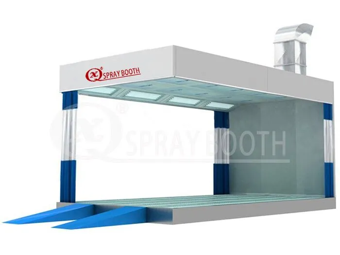 Bilpoleringsrum Bærbare Prep Station Maling Sprøjtekabiner