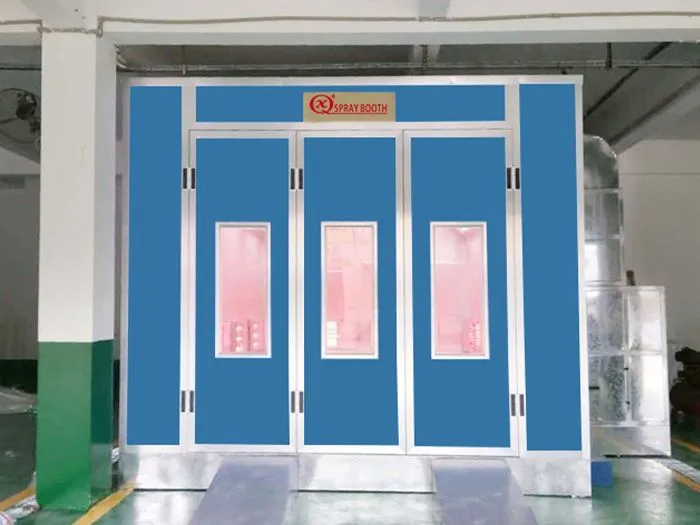 Kommercielle Spray Booth med rensning maskine